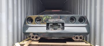 1987 Chevrolet Corvette C4 vydražená v USA